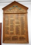 Men of Albury fallen in the Second World War Village Hall Memorial Board